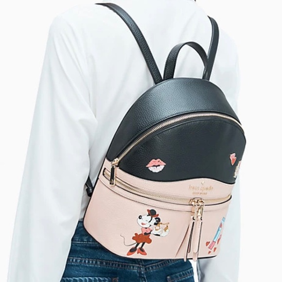 Minnie Mouse X Kate Spade Limited M Backpack Bag